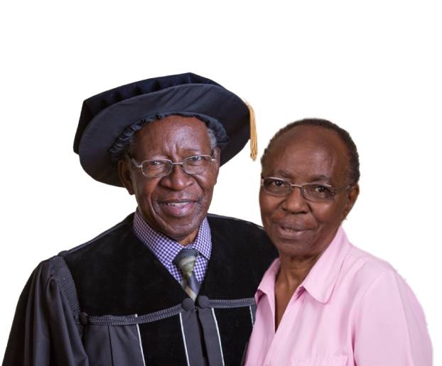 Prof. Stephen Erisa Joseph Lubale Talitwala and Dr. Mutheu Talitwala